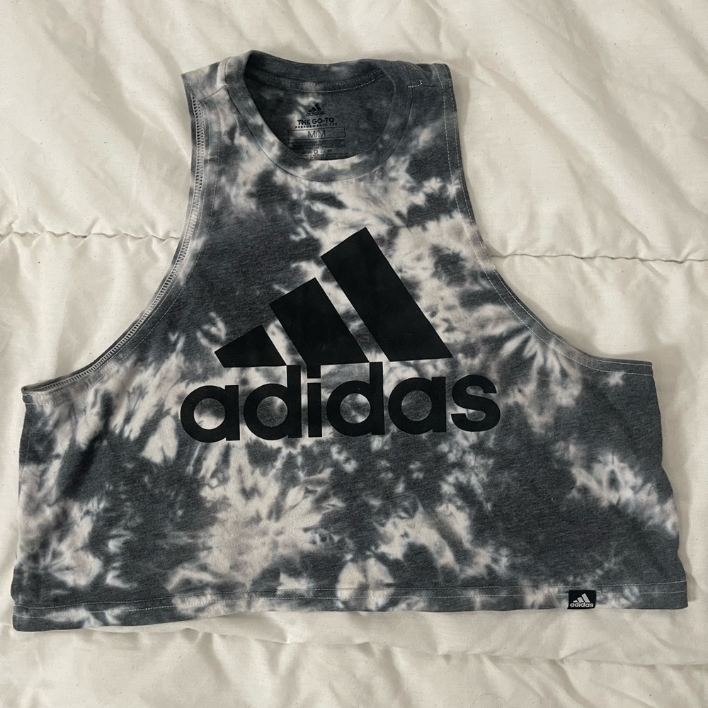 Adidas Tie dye crop top